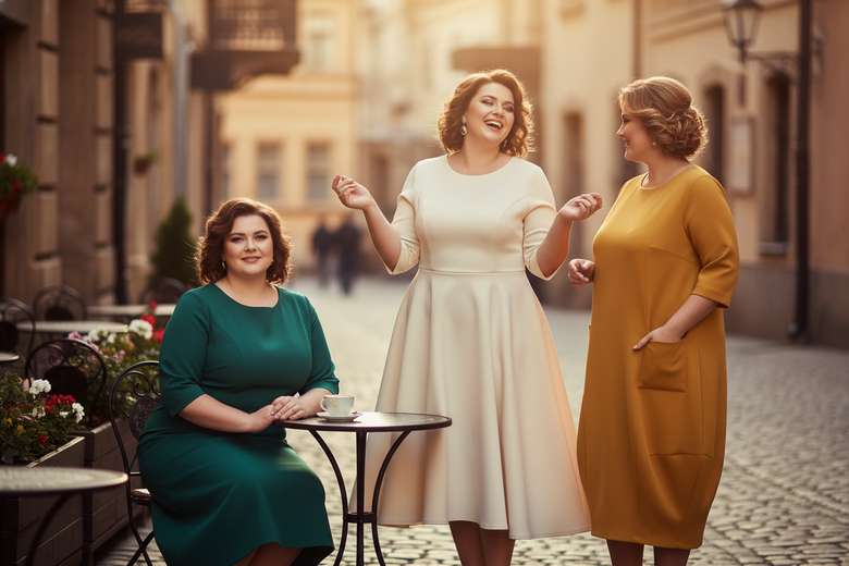 Plus size: силуети одягу на реальних жінках у місті