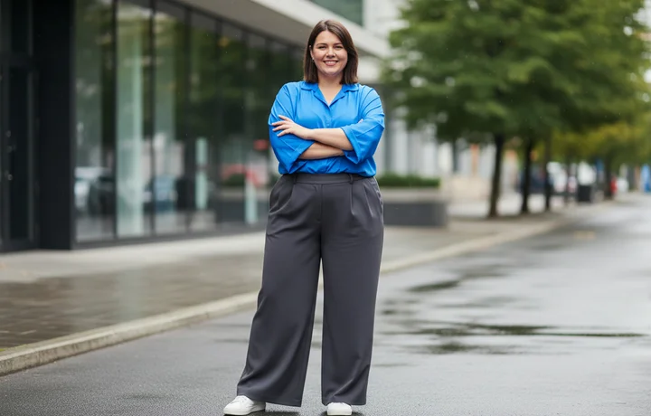 Тип фігури «Груша» (A) у Plus Size: пропорції, посадка та лінії в одязі