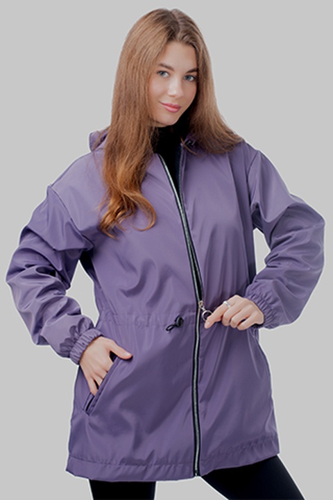 Демісезонна жіноча куртка WindFlex (Сливовий)