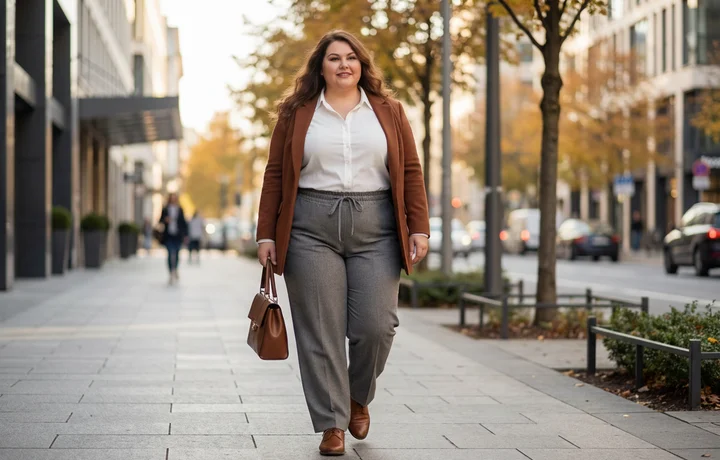 Посадка штанів у plus size: як вибрати, щоб було комфортно в русі