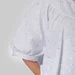 Жіноча блуза plus size з бавовни з вишивкою та об’ємними рукавами ALBA (білий) — фото 9 (75x75)