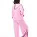 Спортивный костюм plus size с капюшоном, кофта + джоггеры, тринитка-диагональ — фото 8 (75x75)