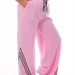 Спортивный костюм plus size с капюшоном, кофта + джоггеры, тринитка-диагональ — фото 4 (75x75)