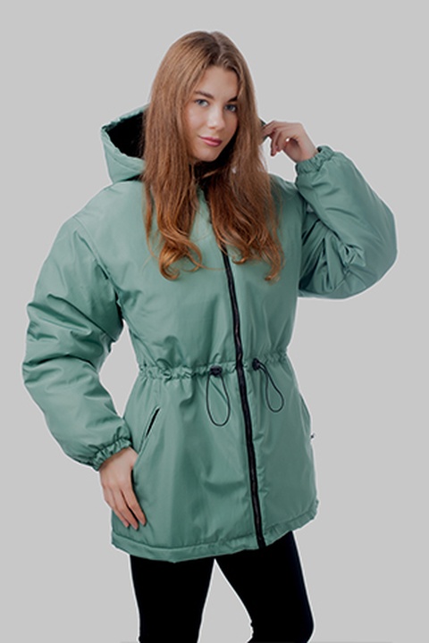 Жіноча зимова куртка SnowFlex (Оливковий)