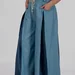 women's plus size maxi trouser skirt with box pleats and a high rise — photo 10 (75x75)