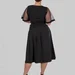 women's plus size pleated high-waisted midi skirt — photo 3 (75x75)
