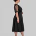 women's plus size pleated high-waisted midi skirt — photo 6 (75x75)