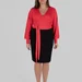 Мініспідниця з костюмної тканини LINA (чорний) — фото 5 (75x75)