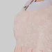 Жіночий лляний сарафан міді plus size з широкими бретелями та рослинним принтом LOTTA (персиковий) — фото 9 (75x75)