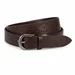 faux leather belt with decorative perforation, 30 mm — photo 1 (75x75)