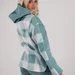 Спортивний костюм із тринитки з начосом PlaidVibe (Бірюза) — фото 5 (75x75)
