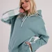 Спортивний костюм із тринитки з начосом PlaidVibe (Бірюза) — фото 7 (75x75)