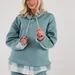Спортивний костюм із тринитки з начосом PlaidVibe (Бірюза) — фото 8 (75x75)