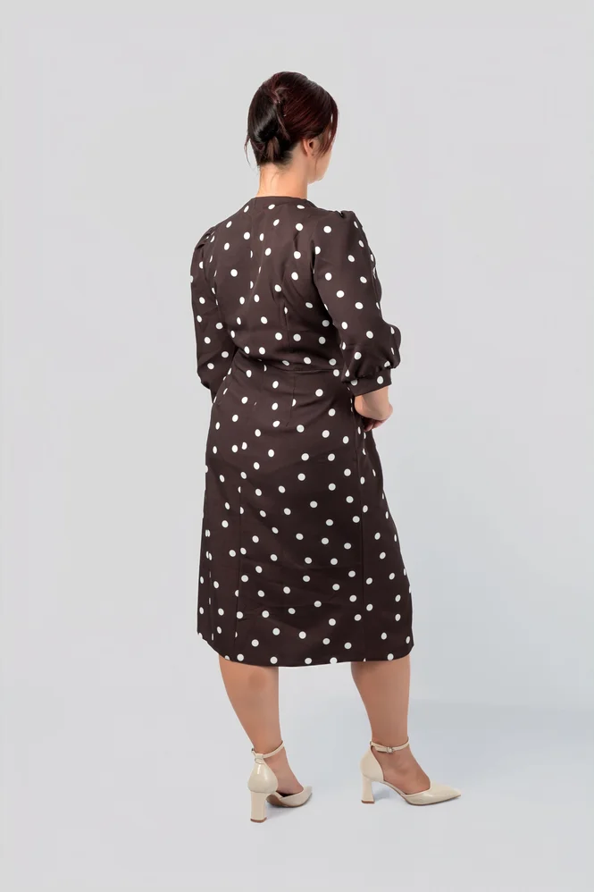 Polka Dot Wrap Dress — photo 5 (665x998)