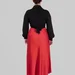 women's plus size silk midi skirt — photo 5 (75x75)