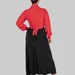 women's plus size silk midi skirt — photo 4 (75x75)