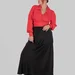 women's plus size silk midi skirt — photo 7 (75x75)