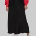 women's plus size silk midi skirt — photo 10 (75x75)