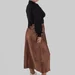women's plus size silk midi skirt — photo 5 (75x75)