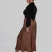 women's plus size silk midi skirt — photo 8 (75x75)