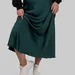 women's plus size silk midi skirt — photo 13 (75x75)