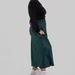 women's plus size silk midi skirt — photo 3 (75x75)
