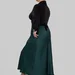 women's plus size silk midi skirt — photo 5 (75x75)