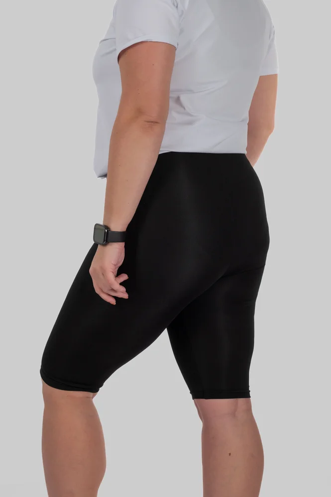 Велосипедки з утяжкою з матового біфлексу SMOOTHFLEX (чорний) — фото 18 (665x998)
