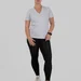 Легінси з матового біфлексу з ефектом утяжки SmoothFlex (чорний) — фото 1 (75x75)