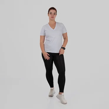 Легінси з матового біфлексу з ефектом утяжки SmoothFlex (чорний)