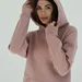 Жіночий спортивний костюм тринитка з начосом UrbanFlow (Пудра) — фото 4 (75x75)