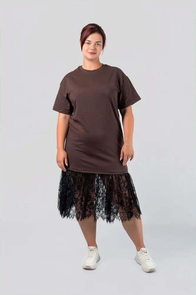 Lace-Hem Dress — photo 4 (665x998)