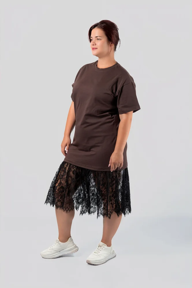 Lace-Hem Dress — photo 3 (665x998)