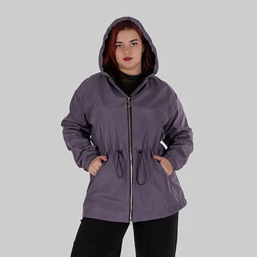women's plus size insulated demi-season jacket