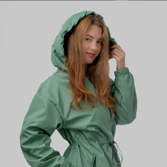 Жіноча зимова куртка SnowFlex (Оливковий)