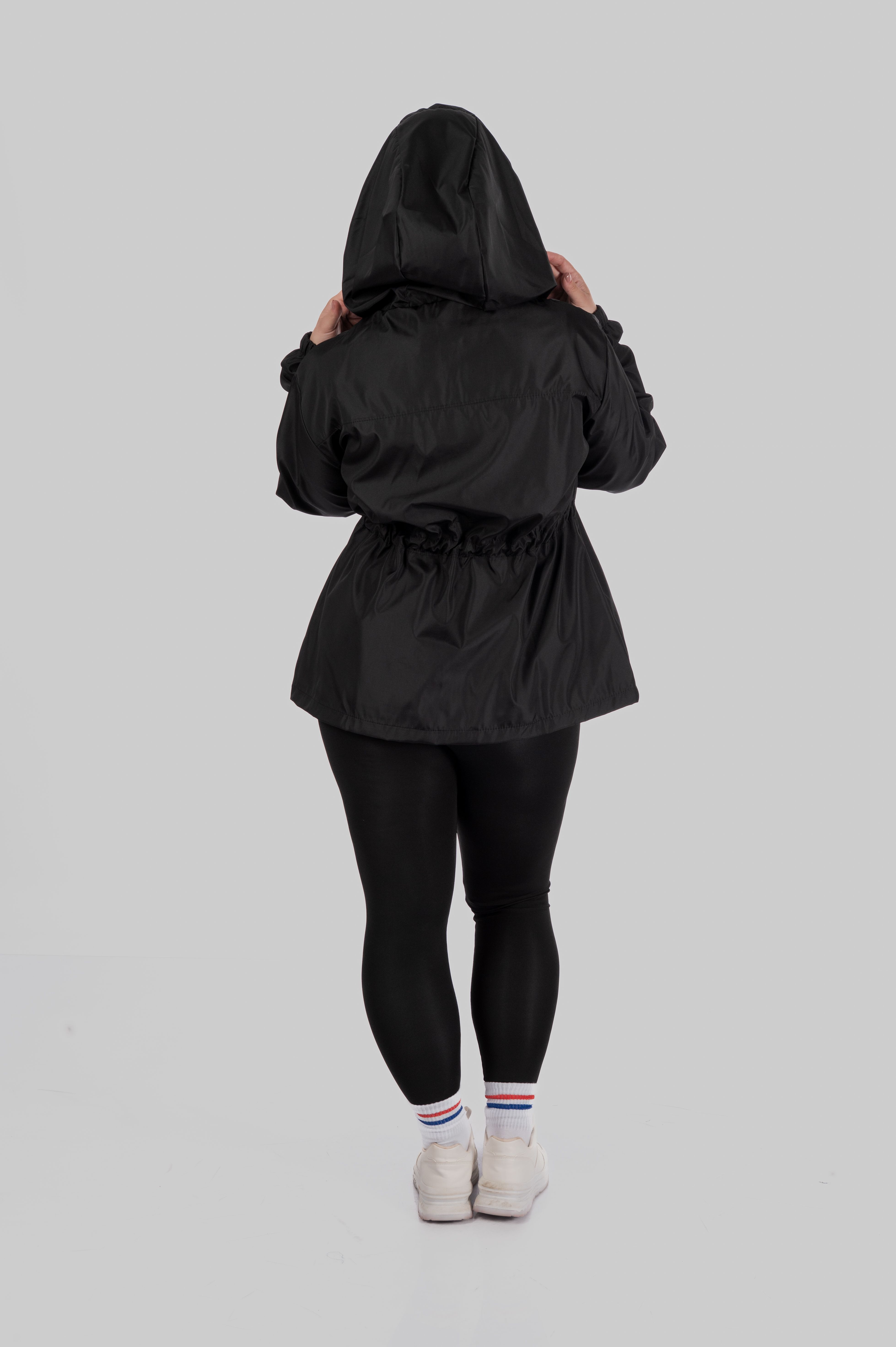 Plus Size Windbreaker Rain Jacket — RainFlex | TinDay